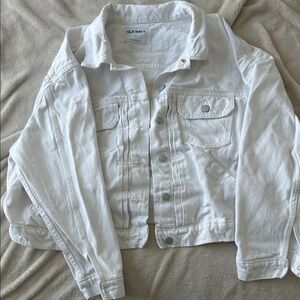 Old Navy Classic White Jacket